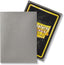 Dragon Shield: Standard 100ct Sleeves - Silver (Matte)