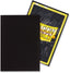 Dragon Shield: Japanese Size 60ct Sleeves - Black (Matte)