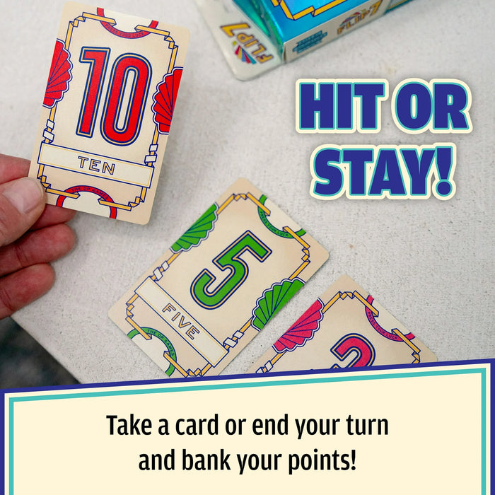 Flip 7: The Ultimate Push-Your-Luck Card Game - Second Edition [Party Game]