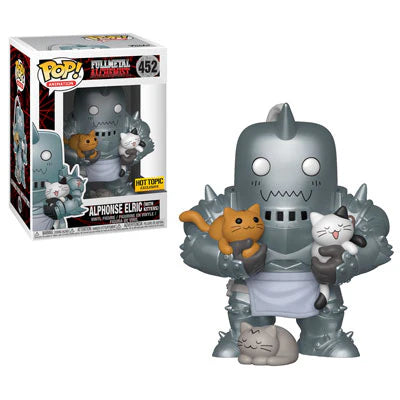 Pop! Animation: Fullmetal Alchemist - Alphonse Elric with Kittens #452 - Vinyl Figure