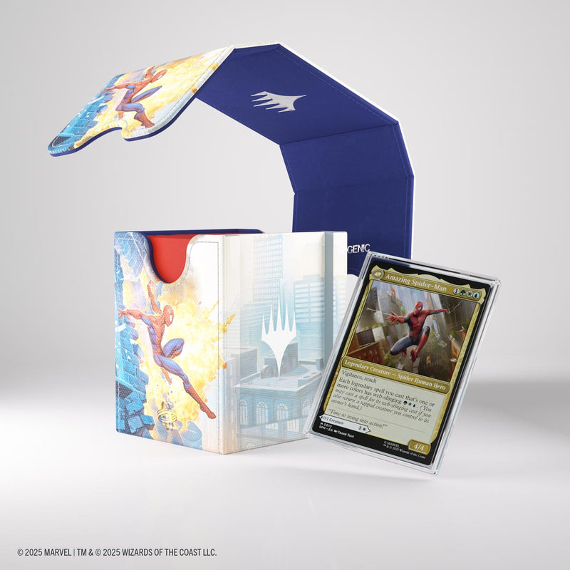 Gamegenic Squire PLUS 100+ XL Convertible Magic: The Gathering Marvel's Spider-Man Art Deck Box