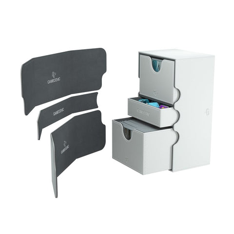 Gamegenic Stronghold Convertible White 200+ Deck Box