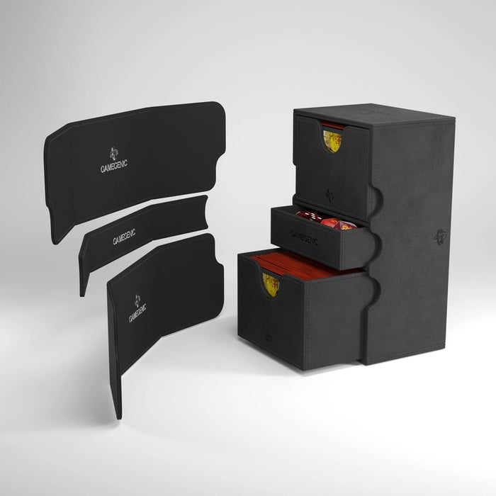 Gamegenic Stronghold 200+ XL Convertible Black Deck Box