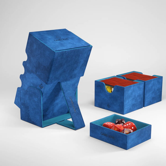Gamegenic Stronghold 200+ XL Convertible Blue Deck Box