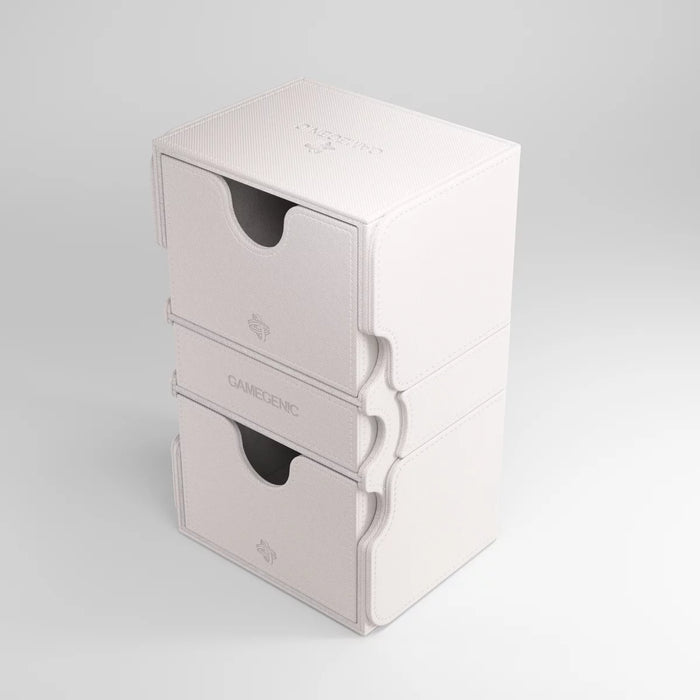 Gamegenic Stronghold 200+ XL Convertible White Deck Box