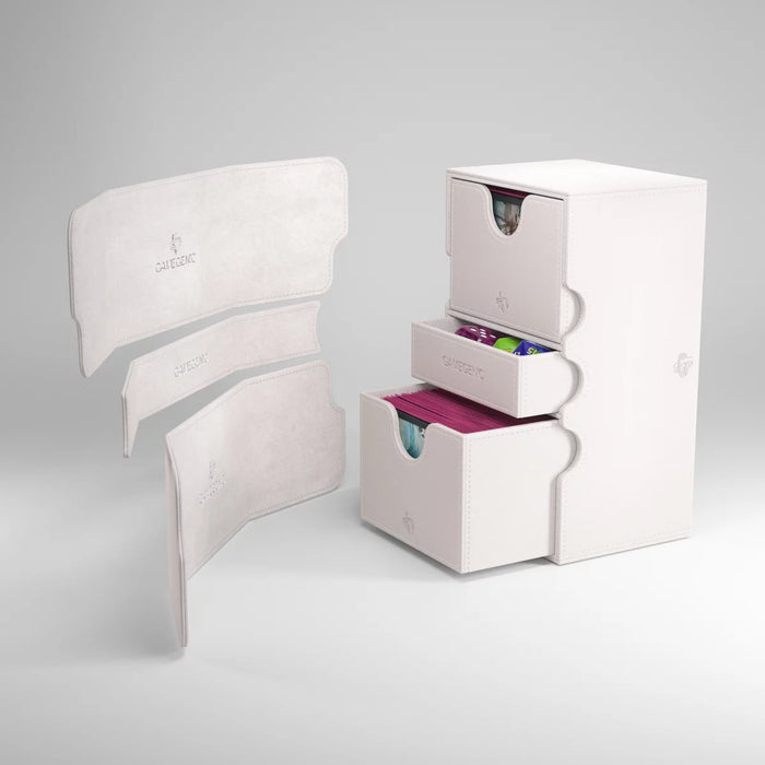 Gamegenic Stronghold 200+ XL Convertible White Deck Box