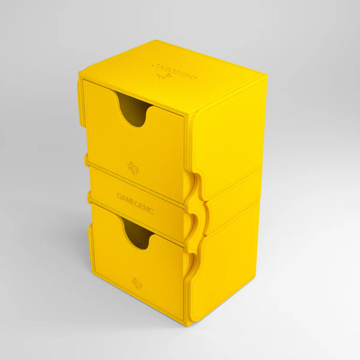 Gamegenic Stronghold 200+ XL Convertible Yellow Deck Box