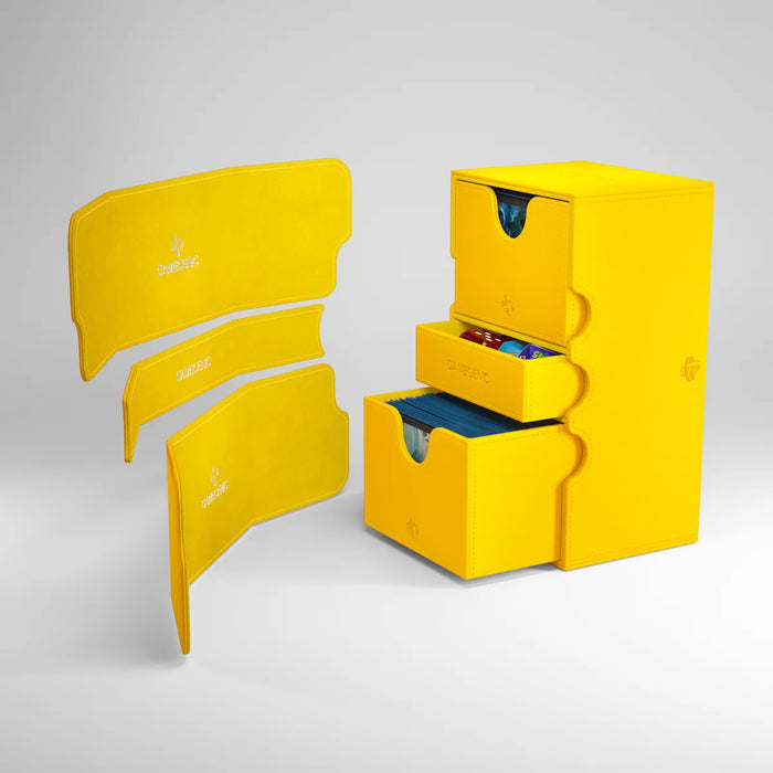 Gamegenic Stronghold 200+ XL Convertible Yellow Deck Box