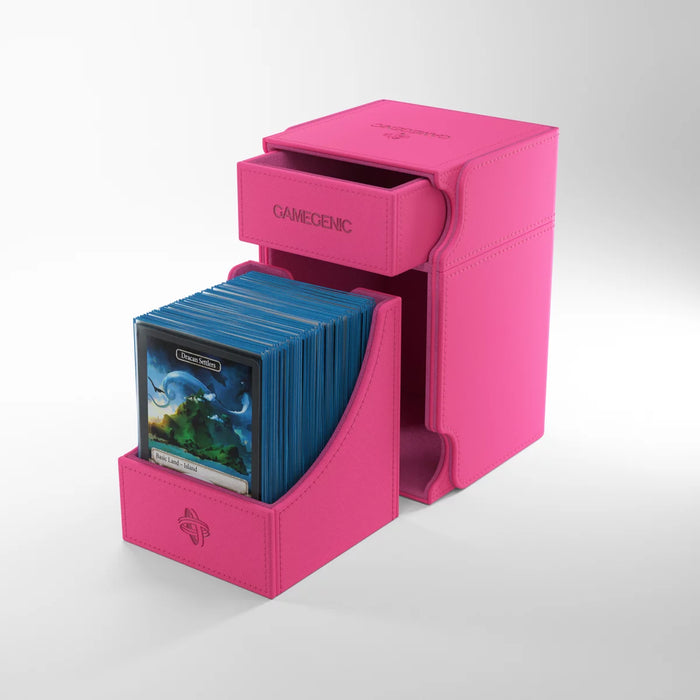 Gamegenic - Watchtower 100+ XL Convertible Pink Deck Box