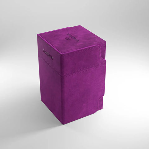Gamegenic - Watchtower 100+ XL Convertible Purple Deck Box