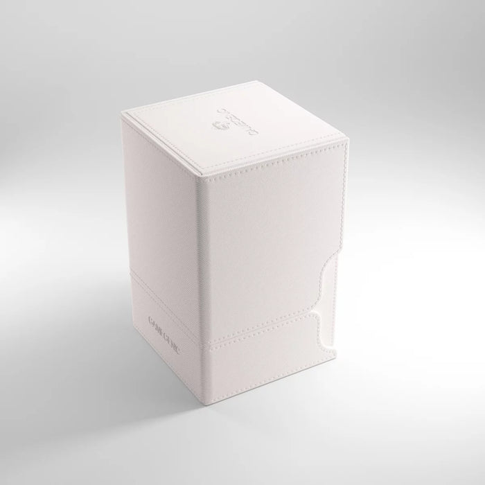 Gamegenic - Watchtower 100+ XL Convertible White Deck Box