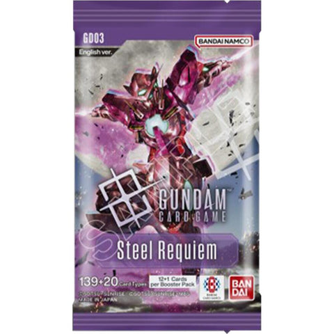 Gundam Card Game - Steel Requieum Booster Pack (GD03)