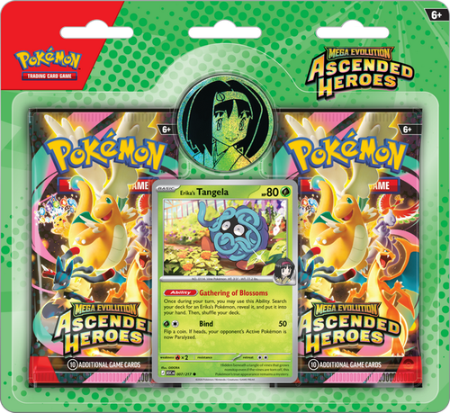 Pokemon Trading Card Game: Ascended Heroes 2-Pack Blister