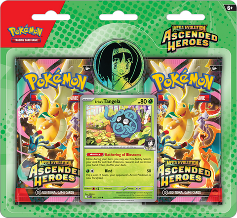 Pokemon Trading Card Game: Ascended Heroes 2-Pack Blister