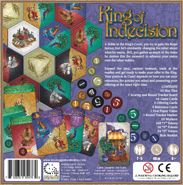 King of Indecision [Board Game]