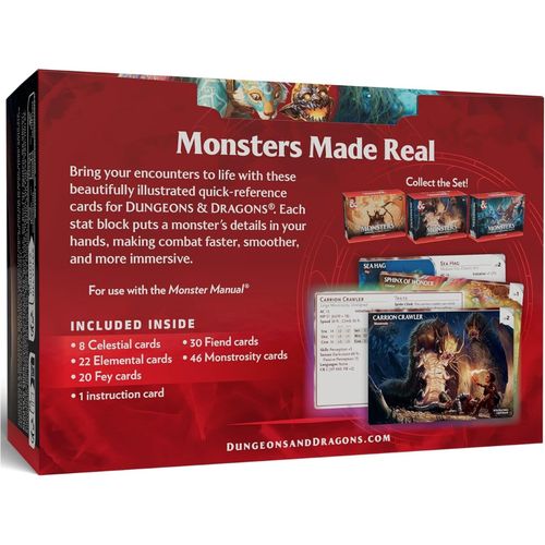 Dungeons & Dragons: Reference Cards: Monsters - Mystical and Menacing (EN) ^ Aug 18 2026