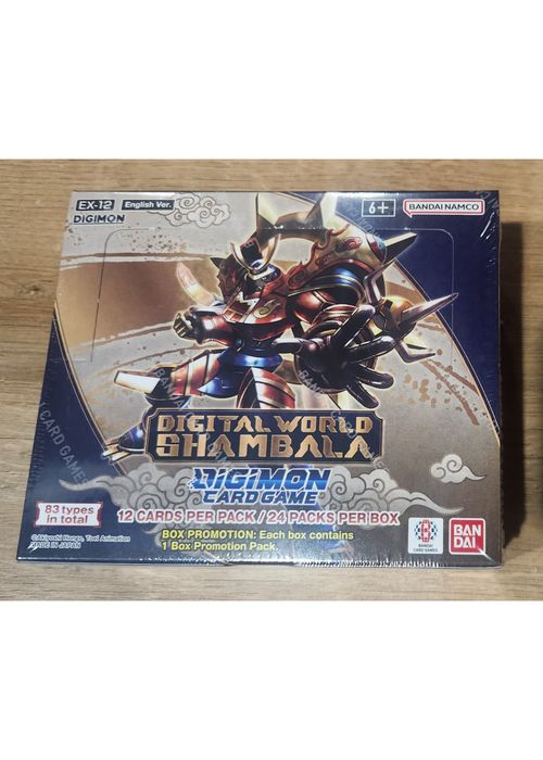 Bandai Digimon Card Game: Digital World Shambala Booster Box (24 Packs)