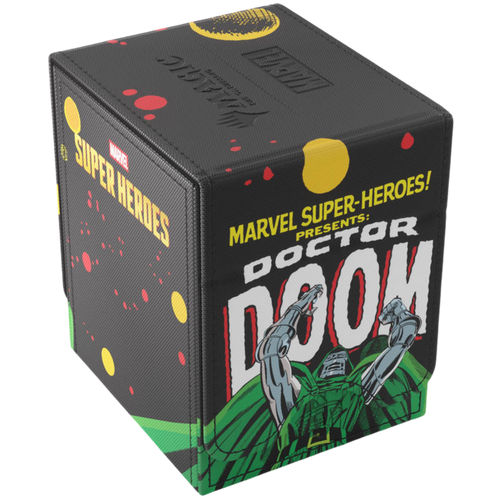 GAMEGENIC - SQUIRE XL CONVERTIBLE DECK BOX (100+) - DOCTOR DOOM - MARVEL - SUPER HEROES