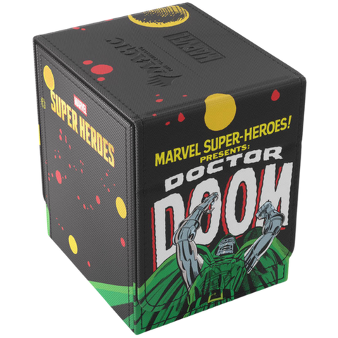GAMEGENIC - SQUIRE XL CONVERTIBLE DECK BOX (100+) - DOCTOR DOOM - MARVEL - SUPER HEROES