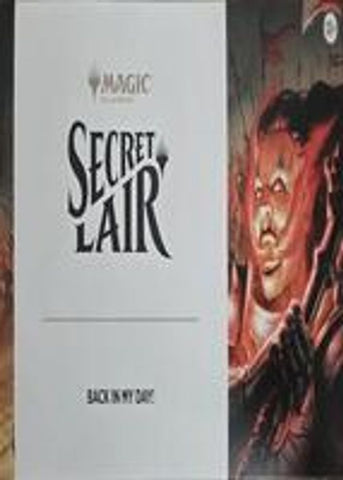 Magic: The Gathering - Secret Lair Drop: Back in My Day! Traditional Foil Edition