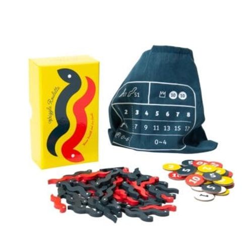 Wriggle Roulette – Oink Games Dexterity Game for 2–8 Players