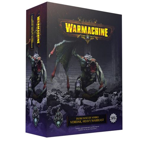 Warmachine: Dusk Fane of Nyrro Vordak Heavy Warbeast Miniature