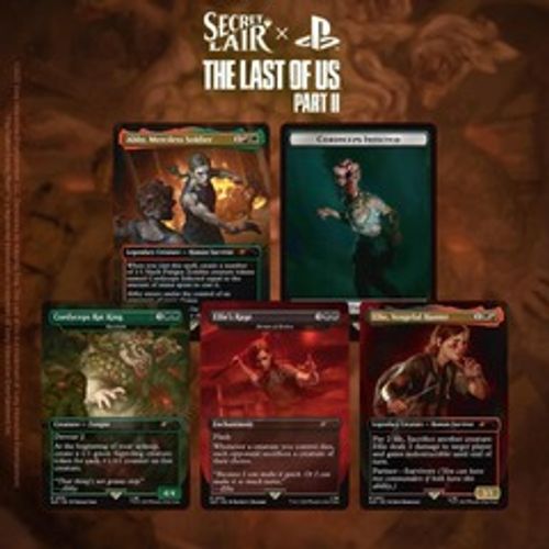 Magic: The Gathering - Secret Lair x PlayStation: The Last of Us Part 2 Non-Foil Booster Box (24 Packs)
