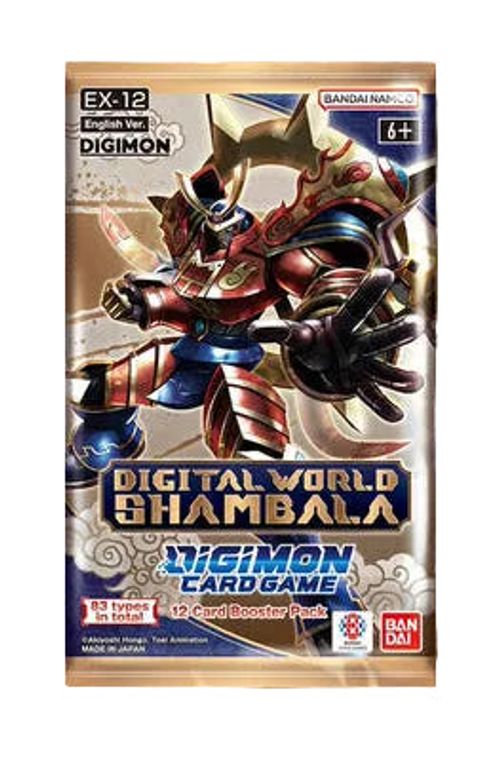 Bandai Digimon Card Game: Digital World Shambala Booster Box (24 Packs)
