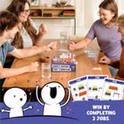 Giants Moving Tiny Furniture Board Game — Exploding Kittens