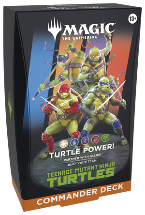 Teenage Mutant Ninja Turtles - Commander Deck - Turtle Power *Pre-Order*