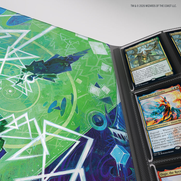 Gamegenic Casual Album 18-Pocket - Magic: The Gathering Secrets of Strixhaven - Quandrix