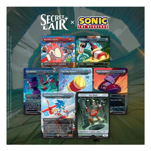Magic: The Gathering - Secret Lair x Sonic: Turbo Gear