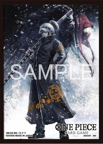 Bandai One Piece Card Game: Official Sleeves Vol.6 - Trafalgar Law (70 Count)
