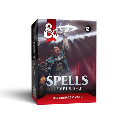 Dungeons &amp; Dragons: Reference Cards: Spells - Levels 2-3 (EN) ^ Aug 18 2026