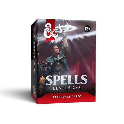 Dungeons &amp; Dragons: Reference Cards: Spells - Levels 2-3 (EN) ^ Aug 18 2026