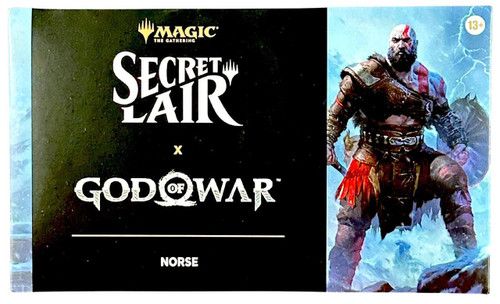 Magic: The Gathering - Secret Lair X God of War Part 2: Norse Superdrop Booster Box