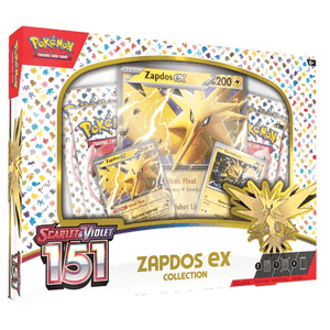Pokemon Scarlet and Violet: 151 Zapdos ex Collection Box
