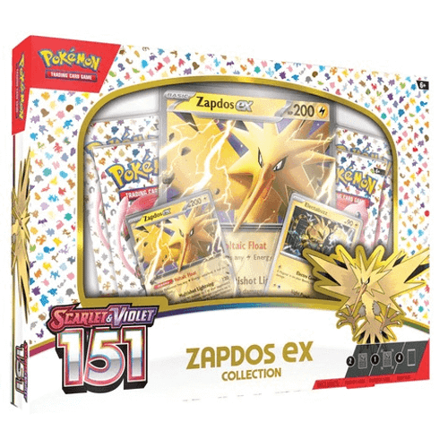 Pokemon Scarlet and Violet: 151 Zapdos ex Collection Box