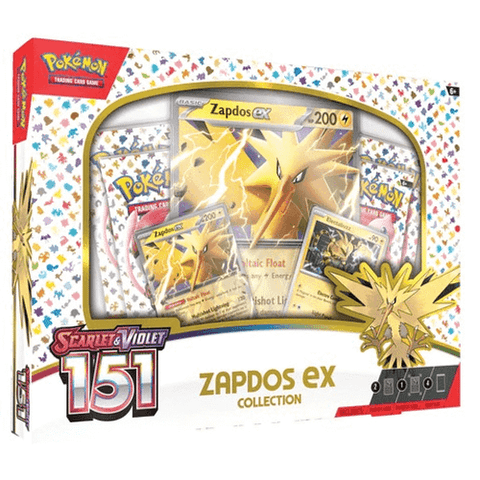 Pokemon Scarlet and Violet: 151 Zapdos ex Collection Box