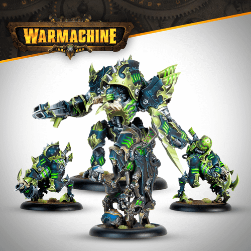 Steamforged Games Warmachine: Cryx Necrofactorium Battlegroup Box