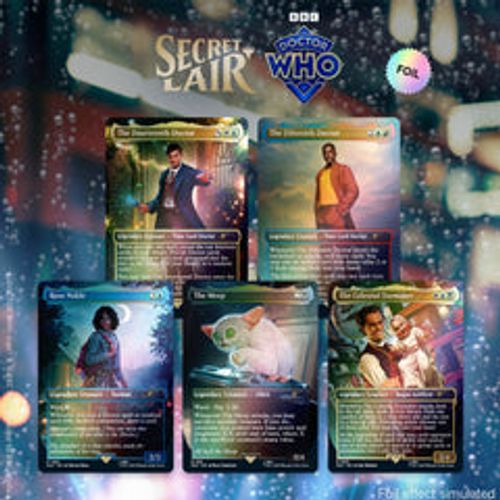 Magic: The Gathering - Secret Lair Doctor Who: Regeneration Booster Box