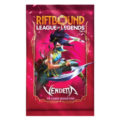 Riftbound League of Legends Vendetta  Booster Pack