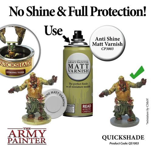 Army Painter Quickshade Dark Tone Dip: 250ml