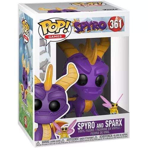 Funko Pop! Games: Spyro the Dragon - Spyro with Sparx