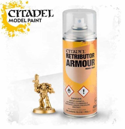 Games Workshop Warhammer 40,000: Retributor Armor Spray Paint