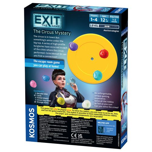 EXIT: The Circus Mystery Escape Room Game – Kosmos