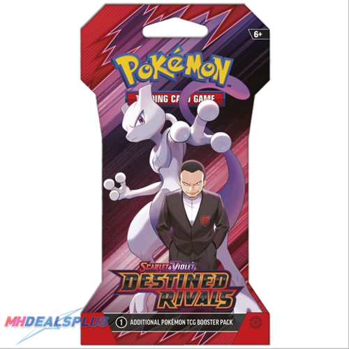 Pokemon Destined Rivals Sleeved Booster Pack (6 Packs)