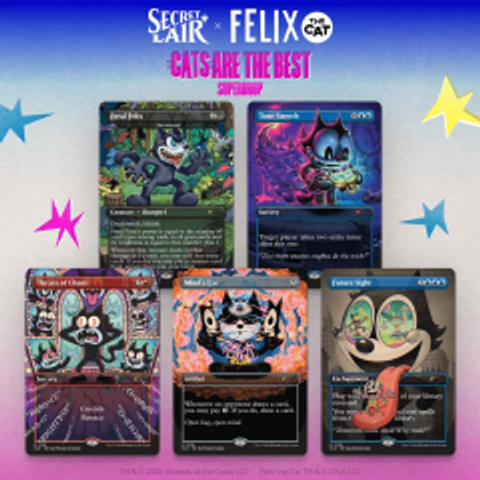 Magic: The Gathering - Secret Lair: Felix the Cat Magic Bag of Tricks