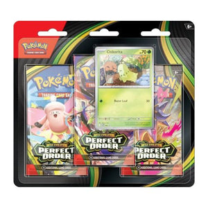 Pokemon Scarlet and Violet: Perfect Order 3-Pack Blister