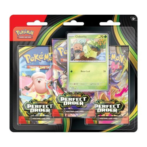 Pokemon Scarlet and Violet: Perfect Order 3-Pack Blister